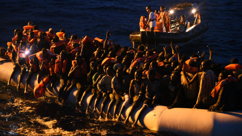 MSF rescata a más de 2.000 personas del Mediterráneo en las últimas 36 horas. MSF