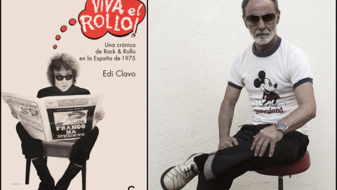 Edi Clavo, autor del libro 'Viva el rollo! Una crónica de Rock & Rollo en la España de 1975' (Sílex Ediciones).