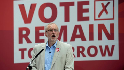 El líder laborista, Jeremy Corbyn. - EFE El líder laborista, Jeremy Corbyn. - EFE