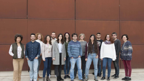 Albert Quintana (en el centro) y su equipo de la UAB. Albert Quintana (en el centro) y su equipo de la UAB.