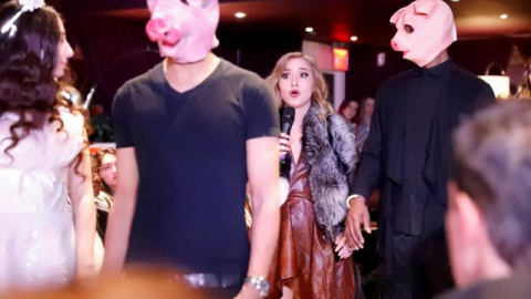 Mee Too en la New York Fashion Week./ REUTERS