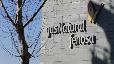 El logo de Gas Natural Fenosa en su sede en Madrid. E.P. El logo de Gas Natural Fenosa en su sede en Madrid. E.P.
