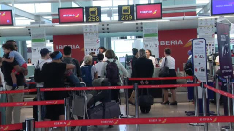Las huelgas anunciadas en Iberia complican la operaciÃ³n retorno