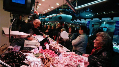 Interior del Mercat de Sant Antoni. ANDER ZURIMENDI. Interior del Mercat de Sant Antoni. ANDER ZURIMENDI.