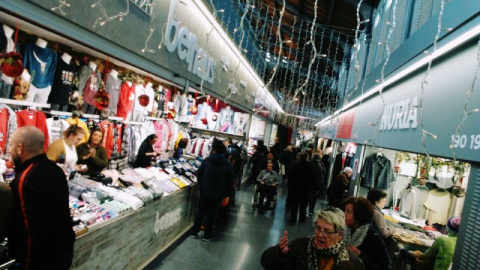 Passadís del Mercat de Sant Antoni. ANDER ZURIMENDI. Passadís del Mercat de Sant Antoni. ANDER ZURIMENDI.