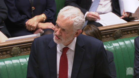 Corbyn anuncia una moción de censura para reprobar a May Corbyn anuncia una moción de censura para reprobar a May