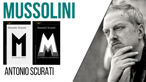 Mussolini - Entrevista a Antonio Scurati - En la Frontera, 12 de mayo de 2021