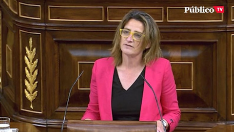 Teresa Ribera muestra en el Congreso los alarmantes datos del cambio climático Teresa Ribera muestra en el Congreso los alarmantes datos del cambio climático