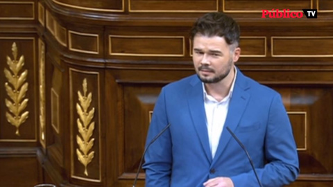 El mensaje de Gabriel Rufián sobre el cambio climático: "Algún día, en esta rifa de la extinción, nos tocará a nosotros" El mensaje de Gabriel Rufián sobre el cambio climático: "Algún día, en esta rifa de la extinción, nos tocará a nosotros"