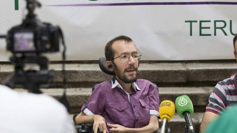 El líder de Podemos en Aragón, Pablo Echenique, en una imagen de archivo. EFE El líder de Podemos en Aragón, Pablo Echenique, en una imagen de archivo. EFE