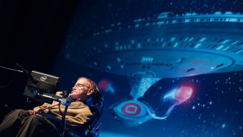 Stephen Hawking en el Festival Starmus.- MAX ALEXANDER Stephen Hawking en el Festival Starmus.- MAX ALEXANDER