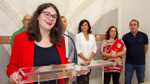 La diputada de Podemos en La Rioja, Raquel Romero. EFE La diputada de Podemos en La Rioja, Raquel Romero. EFE
