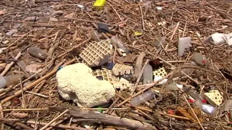 La mitad de los plásticos que contaminan el mar son de un sólo uso La mitad de los plásticos que contaminan el mar son de un sólo uso