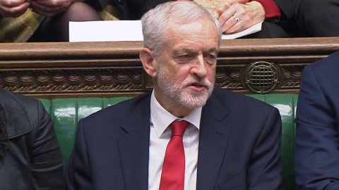 Corbyn, este miércoles en el Parlamento británico. REUTERS Corbyn, este miércoles en el Parlamento británico. REUTERS