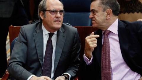 Ángel Gabilondo y José Manuel Ángel Gabilondo y José Manuel