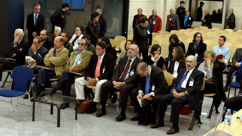 Cano Cuevas de Afinsa durante su declaración ante la Audiencia Nacional Cano Cuevas de Afinsa durante su declaración ante la Audiencia Nacional