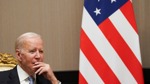 11/11/2022 Joe Biden, durante una reunión con el presidente de Egipto, Abdel Fattah el-Sisi 11/11/2022 Joe Biden, durante una reunión con el presidente de Egipto, Abdel Fattah el-Sisi