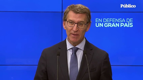 Feijóo pide una comparecencia de Sánchez en el Congreso por la tragedia de Melilla: "Tiene que ser el primero en dar la cara" Feijóo pide una comparecencia de Sánchez en el Congreso por la tragedia de Melilla: "Tiene que ser el primero en dar la cara"