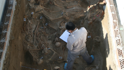 La fosa común del cementerio de Puerto Real. //AYUNTAMIENTO DE PUERTO REAL La fosa común del cementerio de Puerto Real. //AYUNTAMIENTO DE PUERTO REAL