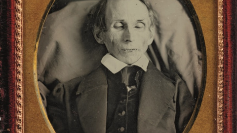 Imagen 'post mortem' de un hombre ya fallecido. - Cedida Imagen 'post mortem' de un hombre ya fallecido. - Cedida