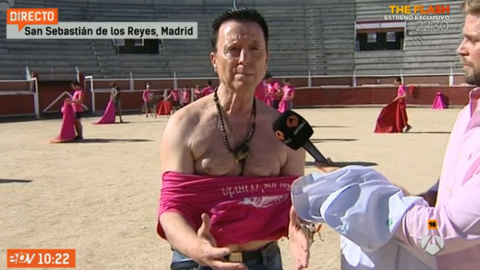 Un instante del programa.-