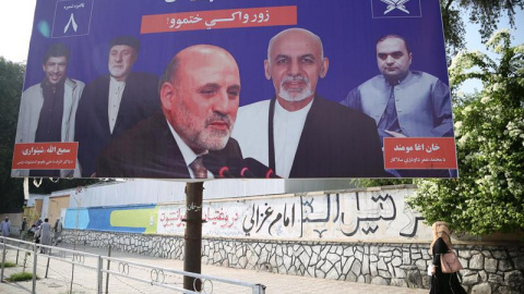 Foto de archivo de las elecciones presidenciales de Afganistán. EFE/EPA/GHULAMULLAH HABIBI Foto de archivo de las elecciones presidenciales de Afganistán. EFE/EPA/GHULAMULLAH HABIBI