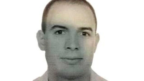 Imagen de archivo del etarra David Urdín Pérez. Imagen de archivo del etarra David Urdín Pérez.