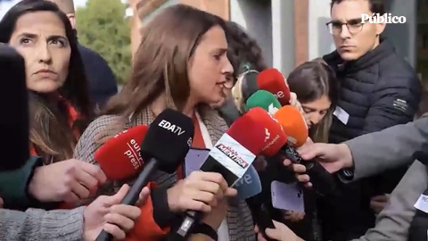 Irene Montero: "Lo que está pasando aquí es que hay jueces que no están cumpliendo con la ley" Irene Montero: "Lo que está pasando aquí es que hay jueces que no están cumpliendo con la ley"