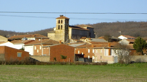 Vista del pueblo de Cubillas de Rueda, en León. Vista del pueblo de Cubillas de Rueda, en León.