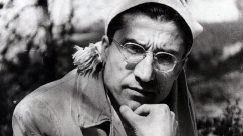 El escritor Cesare Pavese. El escritor Cesare Pavese.