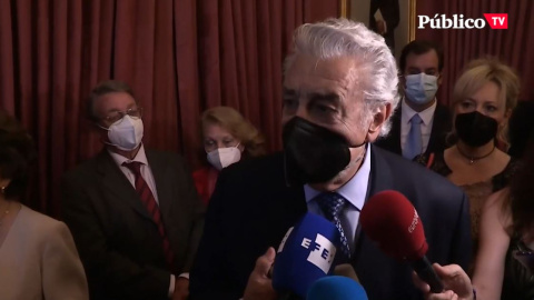 Plácido Domingo, sobre la ovación recibida por el público: "Madrid me dijo 'Plácido, eres nuestro'" Plácido Domingo, sobre la ovación recibida por el público: "Madrid me dijo 'Plácido, eres nuestro'"