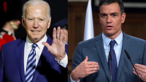 Joe Biden y Pedro Sánchez Joe Biden y Pedro Sánchez