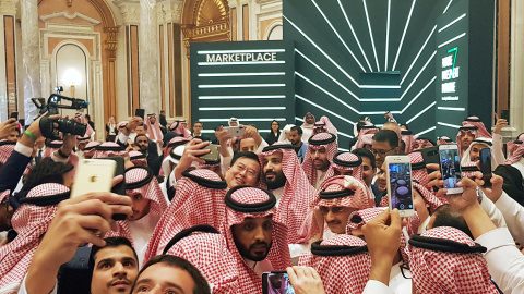 El príncipe heredero Mohammed bin Salman de Arabia Saudí durante el foro económico de Riad. / REUTERS - STEPHEN KALIN El príncipe heredero Mohammed bin Salman de Arabia Saudí durante el foro económico de Riad. / REUTERS - STEPHEN KALIN