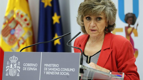 La ministra de Sanidad, María Luisa Carcedo, en un acto con motivo del Día Mundial para la Prevención del Suicidio. / EFE La ministra de Sanidad, María Luisa Carcedo, en un acto con motivo del Día Mundial para la Prevención del Suicidio. / EFE