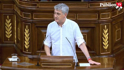 Contundente discurso de Oskar Matute sobre la ley rider: "Se han inventado una neolengua para no decir que es explotación" Contundente discurso de Oskar Matute sobre la ley rider: "Se han inventado una neolengua para no decir que es explotación"
