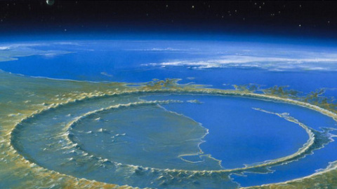 Cráter de Chicxulub / Agencia Espacial Mexicana Cráter de Chicxulub / Agencia Espacial Mexicana