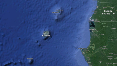 Localización geográfica de Santo Tomé y Príncipe Localización geográfica de Santo Tomé y Príncipe