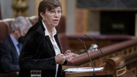 Antonia Jover, de Podemos Baleares, en una imagen de archivo. Antonia Jover, de Podemos Baleares, en una imagen de archivo.