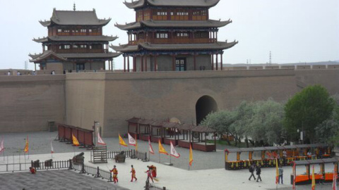 La fortaleza de la Dinastía Ming, en Jiayuguang. G. H.