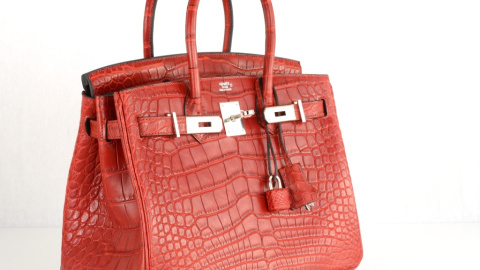 Imagen de un bolso Birkin Croco Imagen de un bolso Birkin Croco