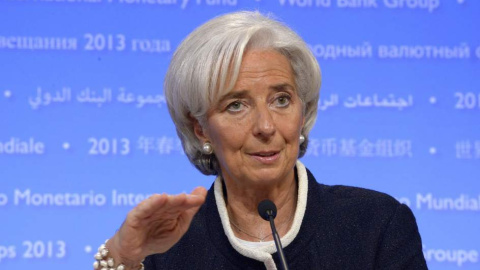 La presidenta del Fondo Monetario Internacional, Christine Lagarde, en una imagen de archivo. EFE La presidenta del Fondo Monetario Internacional, Christine Lagarde, en una imagen de archivo. EFE
