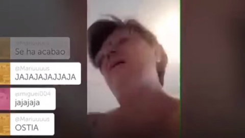 Fragmento del vídeo publicado en Youtube. Fragmento del vídeo publicado en Youtube.