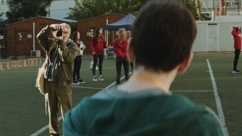 Una escena de la película. Una escena de la película.