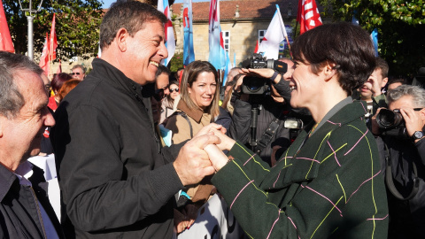 Ana Pontón y José Ramón Gómez Besteiro
