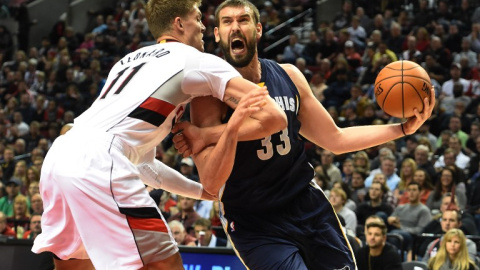 Marc Gasol, durante un partido con los Memphis Grizzlies. - AFP Marc Gasol, durante un partido con los Memphis Grizzlies. - AFP