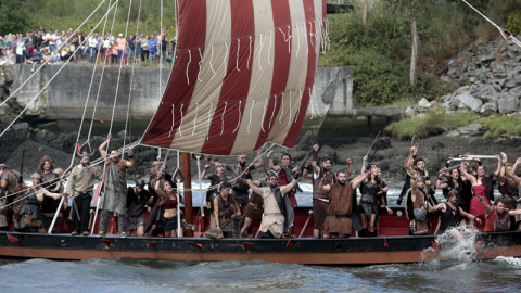 Romería Vikinga en Catoira./ REUTERS/Miguel Vidal Romería Vikinga en Catoira./ REUTERS/Miguel Vidal
