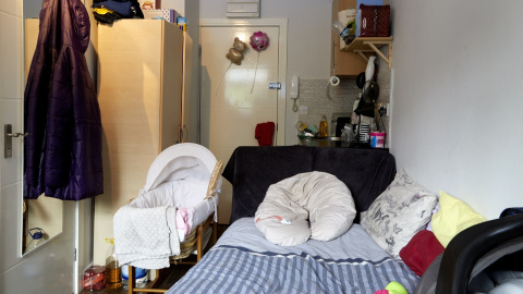 Habitación de Jane./Katie Wilson Habitación de Jane./Katie Wilson