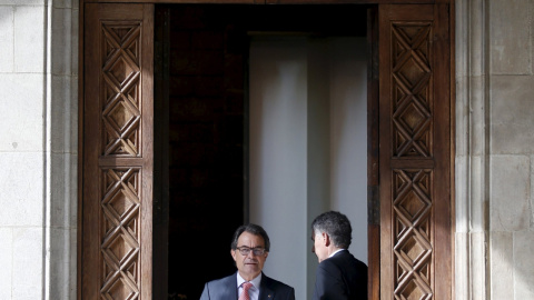 El president Artur Mas en el Palau de la Generalitat. REUTERS/Albert Gea El president Artur Mas en el Palau de la Generalitat. REUTERS/Albert Gea