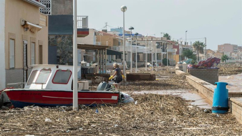 15/09/2019.- Aspecto que presentaba esta mañana el paseo marítimo de Los Nietos (Cartagena) tras las inundaciones causadas por las fuertes lluvias caídas en los últimos días en la Región de Murcia.EFE/Marcial Guillén 15/09/2019.- Aspecto que presentaba esta mañana el paseo marítimo de Los Nietos (Cartagena) tras las inundaciones causadas por las fuertes lluvias caídas en los últimos días en la Región de Murcia.EFE/Marcial Guillén
