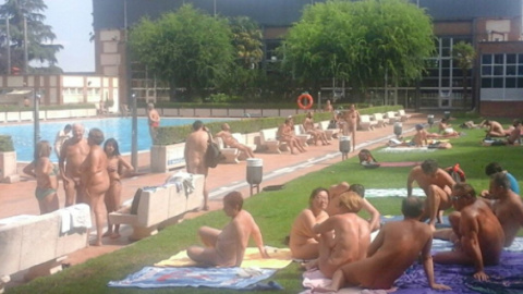 El nudismo en las piscinas quiere "naturalizar" el cuerpo humano. /ADN El nudismo en las piscinas quiere "naturalizar" el cuerpo humano. /ADN